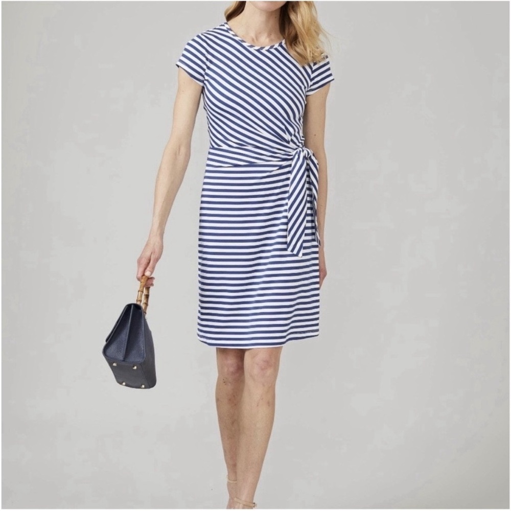 J. McLaughlin Elora Dress in Bangle Stripe